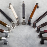 Leather-Wrapped Hardware