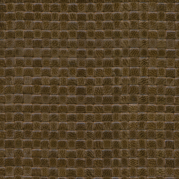 Woven Leather Basketweaves - 58 Agave