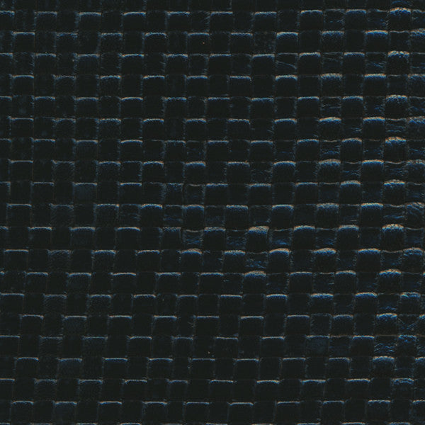 Woven Leather Basketweaves - 50 Black