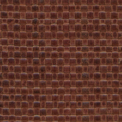 Woven Leather Basketweaves - 24. Med Brown