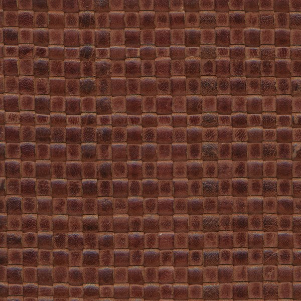 Woven Leather Basketweaves - 24. Med Brown