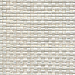 Woven Leather Basketweaves - 60 Off White Pearl