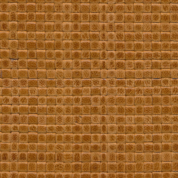 Woven Leather Basketweaves - 85 Safran